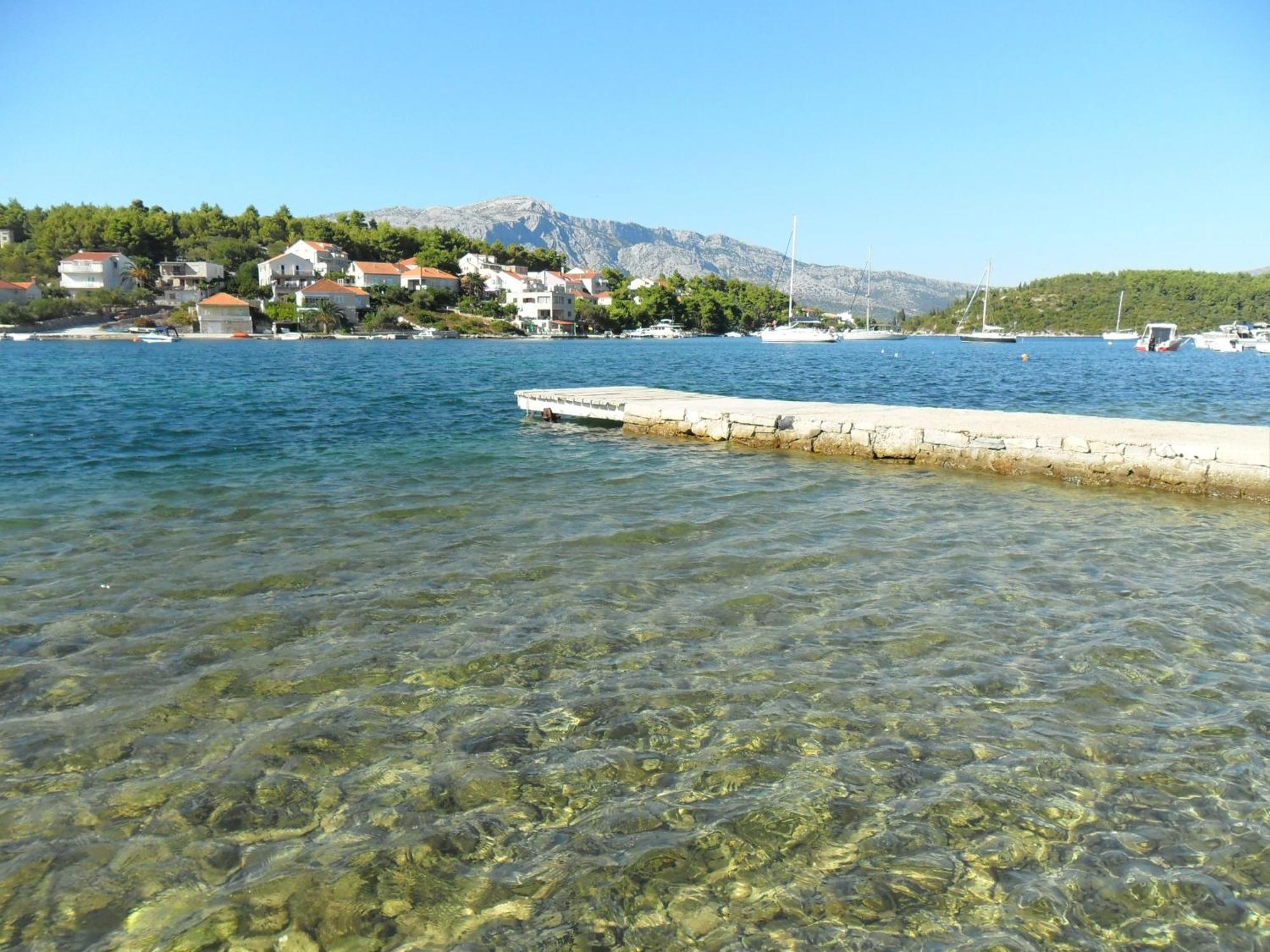 Apartments Lumbarda Beach Buitenkant foto