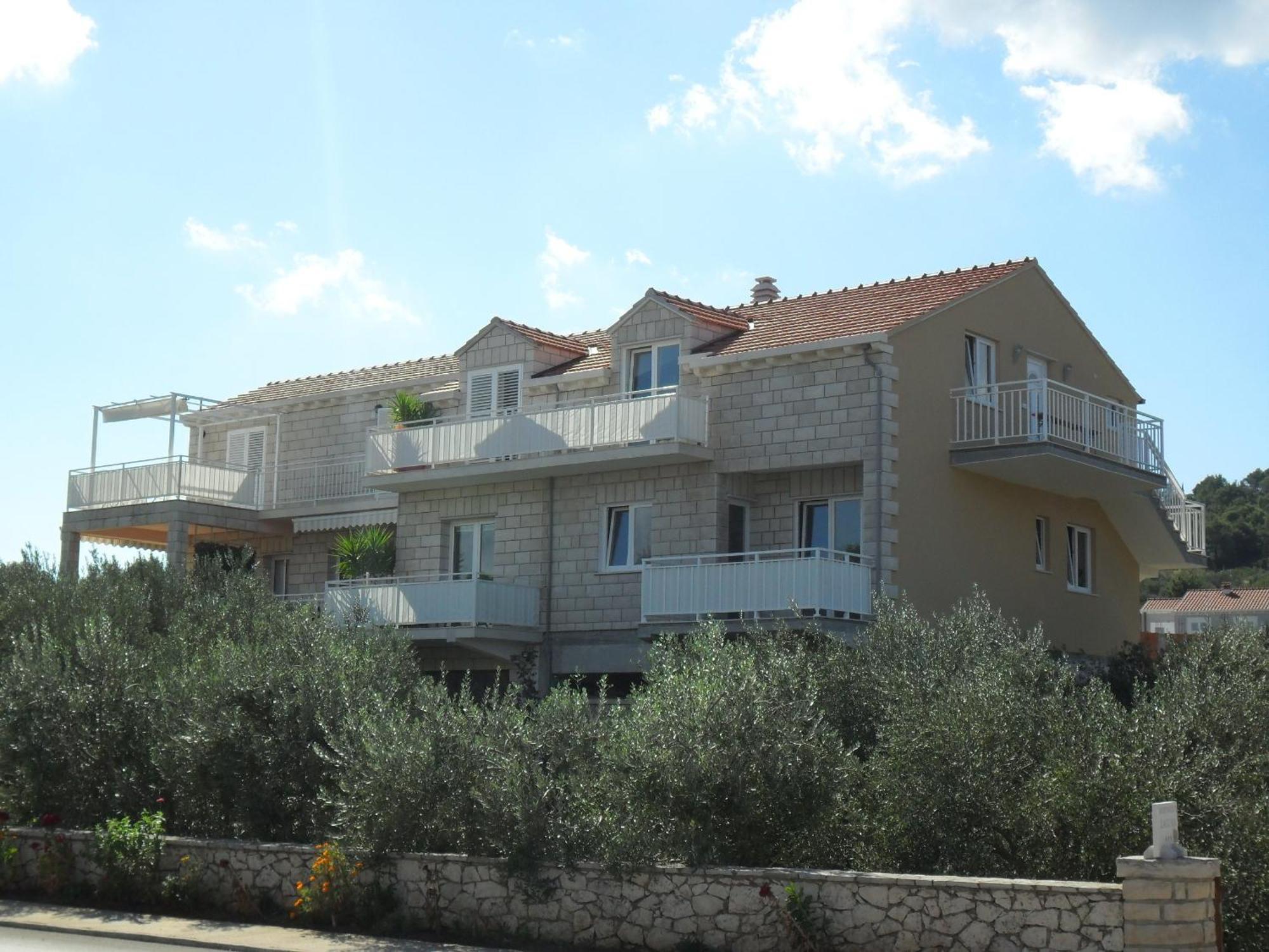 Apartments Lumbarda Beach Buitenkant foto