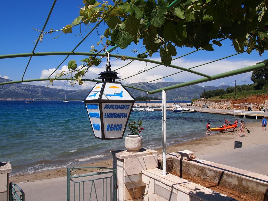 Apartments Lumbarda Beach Buitenkant foto