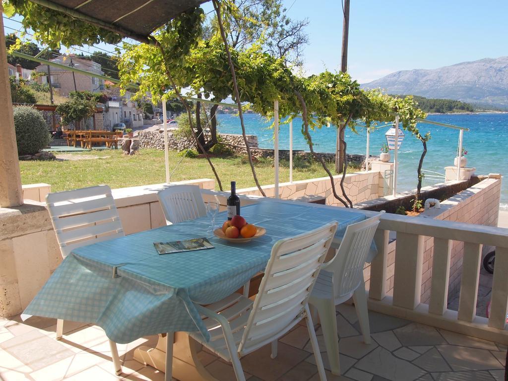 Apartments Lumbarda Beach Buitenkant foto