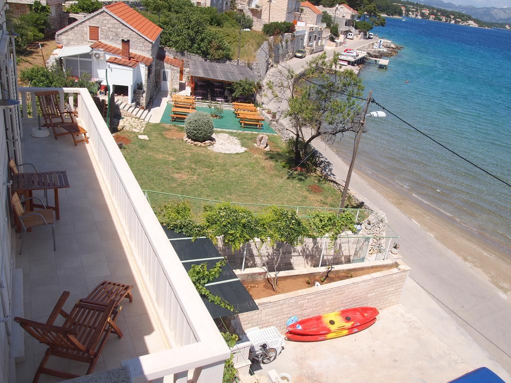 Apartments Lumbarda Beach Buitenkant foto