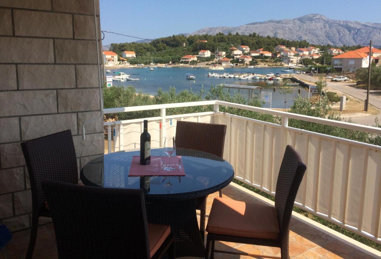 Apartments Lumbarda Beach Buitenkant foto